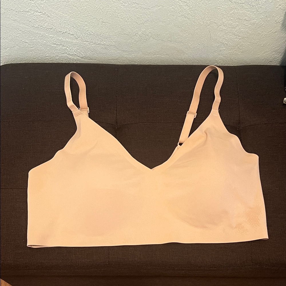 #1277=Seamless Nude Bralette Bra